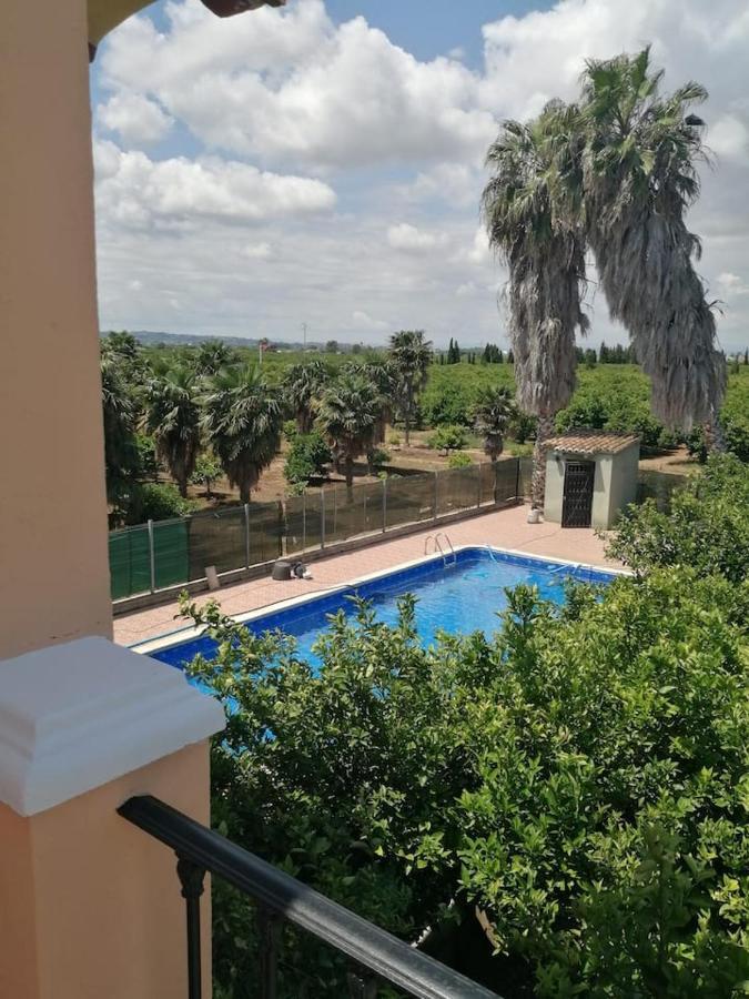 Villa Rural Reconstruida Riola Luaran gambar