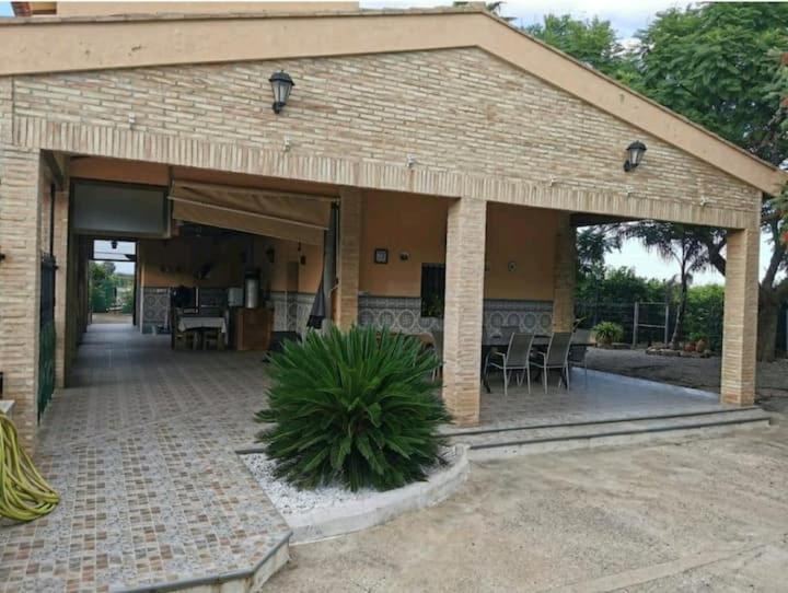 Villa Rural Reconstruida Riola Luaran gambar
